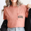 Mama, Leopard Print, Pocket, Retro - Adult & Kids T-Shirts, Sweatshirts & Hoodies apparel design preview 1