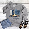 Christmas Faith Navy Oh Holy Night - Adult & Kids T-Shirts, Sweatshirts & Hoodies apparel design preview 1