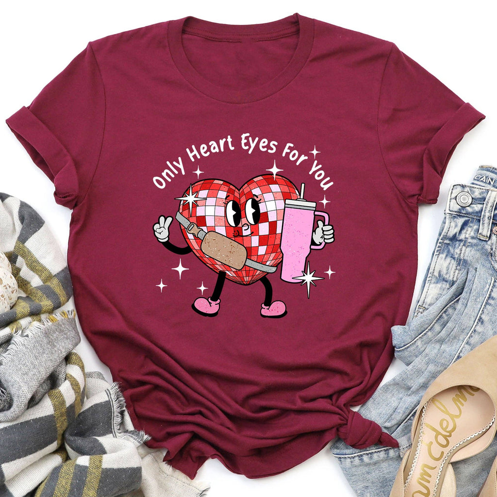 Super Soft Only Heart Eyes For You - Adult & Kids T-Shirts, Sweatshirts & Hoodies apparel design preview 1