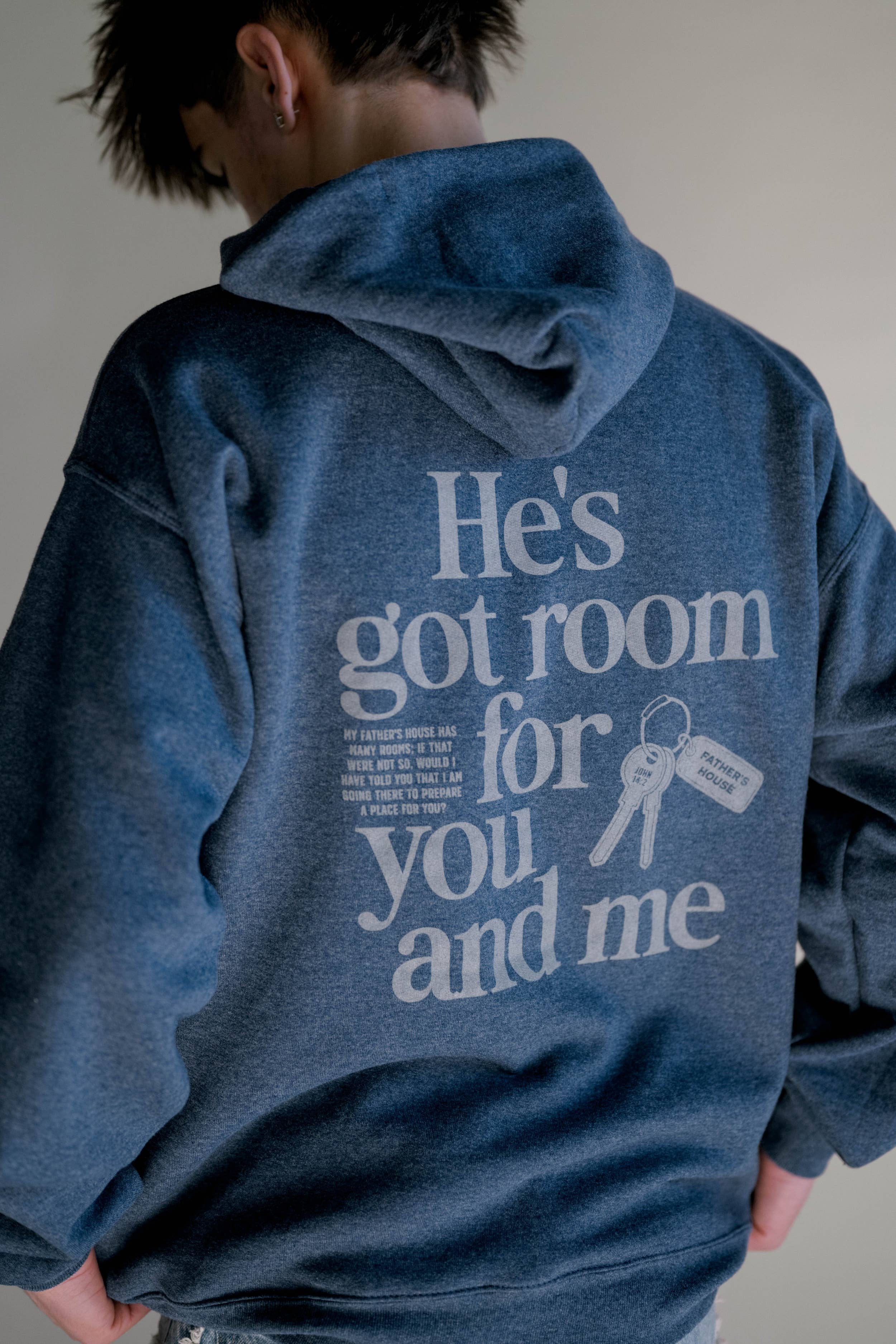 He's Got Room I Christian - Adult & Kids T-Shirts, Sweatshirts & Hoodies apparel design preview 1
