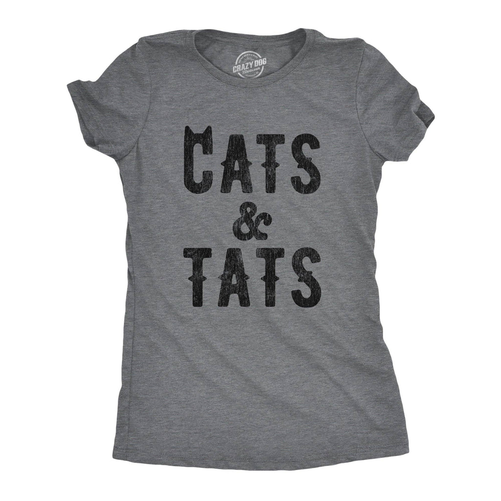Cats and Tats Women's - Adult & Kids T-Shirts, Sweatshirts & Hoodies apparel design preview 1