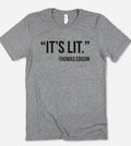 It's Lit Thomas Edison Funny Sassy Cute Nerd - Adult & Kids T-Shirts, Sweatshirts & Hoodies apparel design preview 1