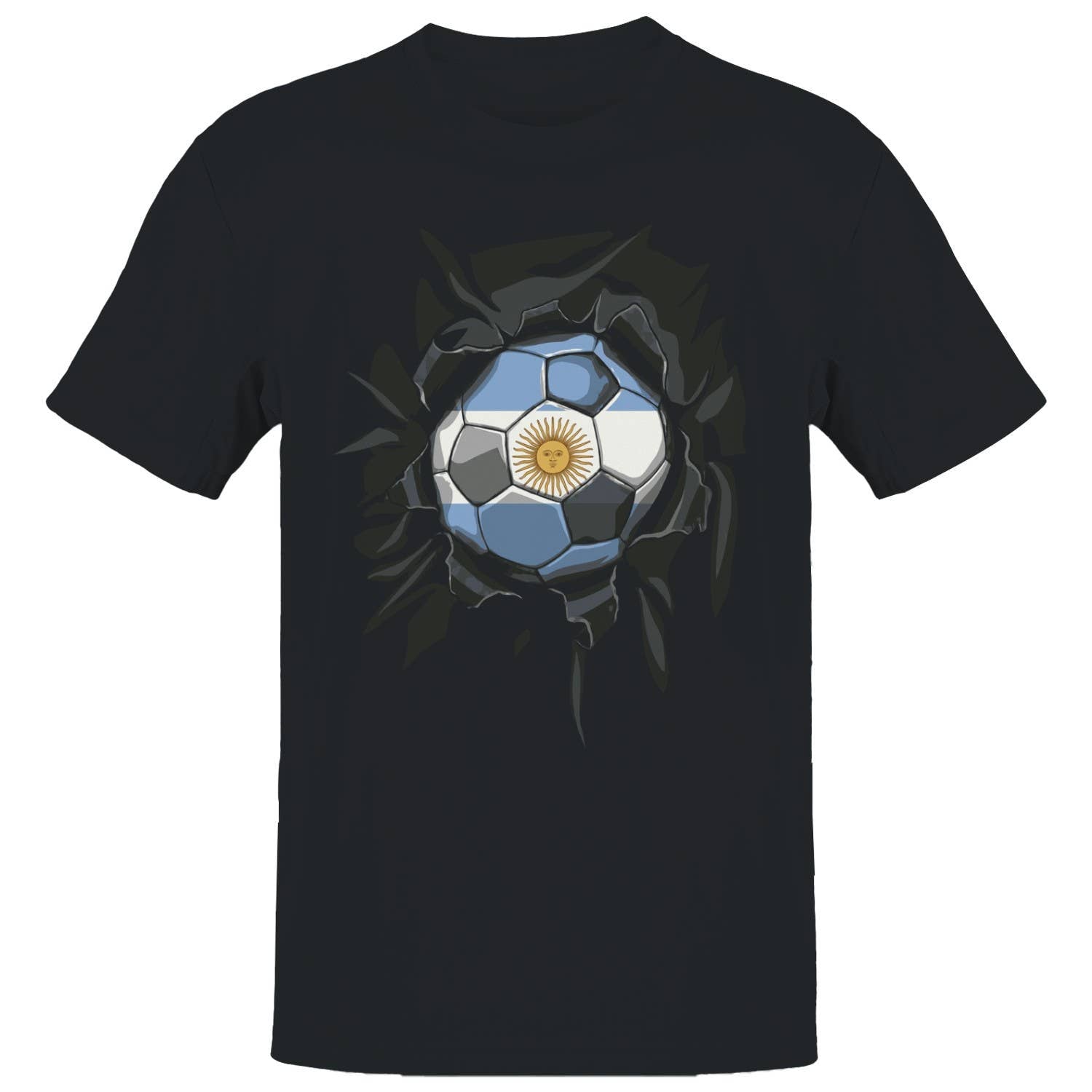 Argentina Soccer Breakout Men's - Adult & Kids T-Shirts, Sweatshirts & Hoodies apparel design preview 1