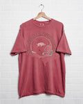 Arkansas Razorbacks Helmet Circle Cardinal Cc - Adult & Kids T-Shirts, Sweatshirts & Hoodies apparel design preview 1