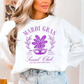 Mardi Gras Social Club Graphic Crewneck - Adult & Kids T-Shirts, Sweatshirts & Hoodies apparel design preview 1