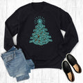 Christmas Turquoise Tree - Adult & Kids T-Shirts, Sweatshirts & Hoodies apparel design preview 1