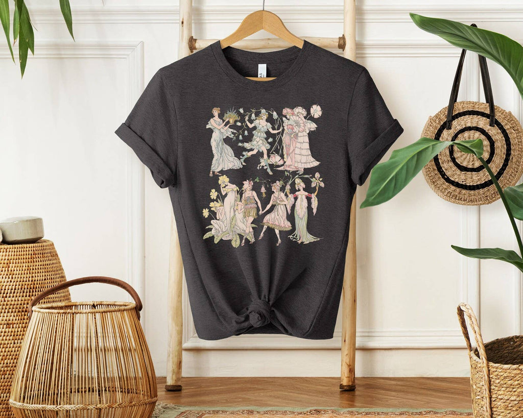 Garden Fairies - Adult & Kids T-Shirts, Sweatshirts & Hoodies apparel design preview 1