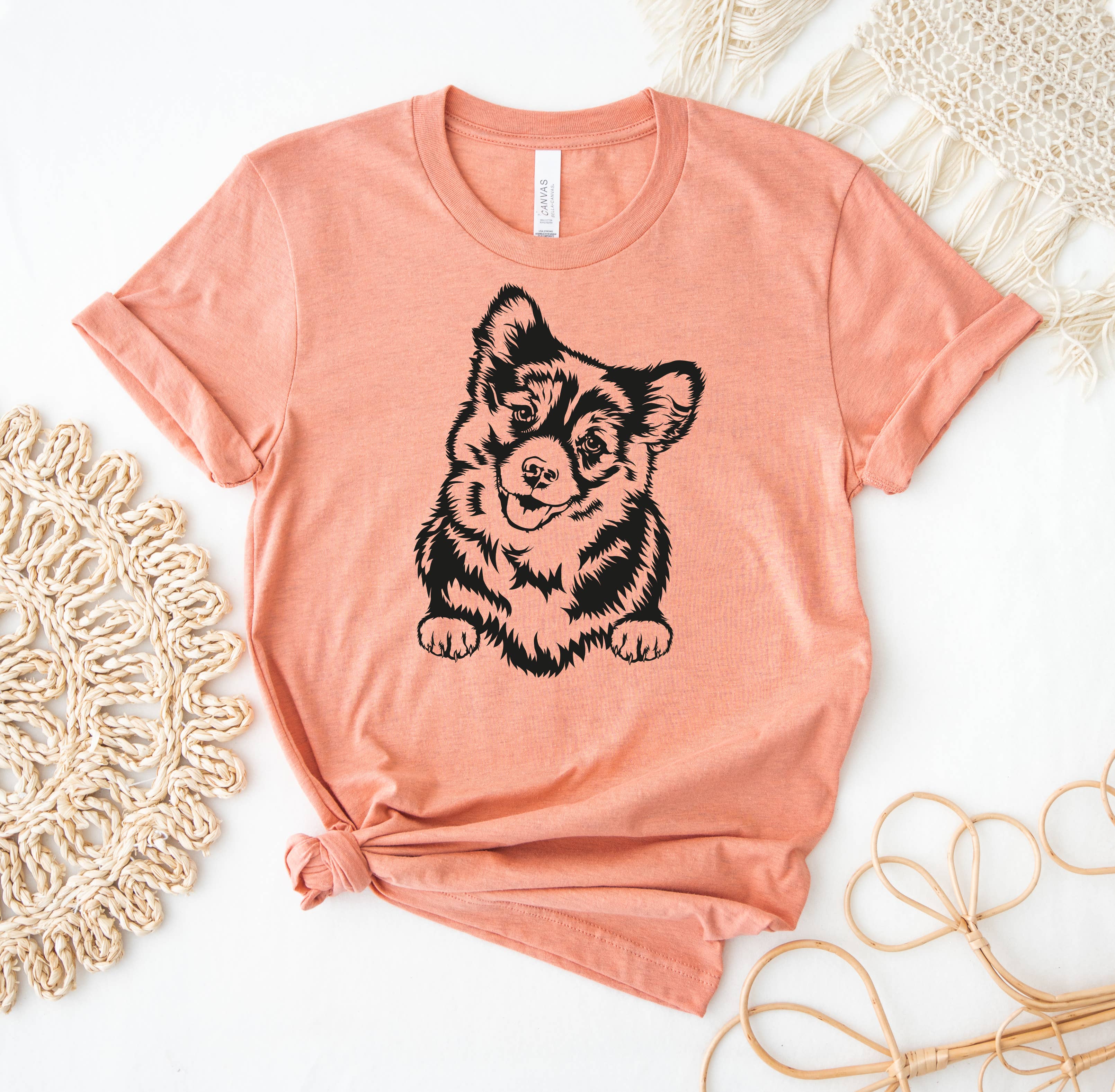 Corgi Dog - Adult & Kids T-Shirts, Sweatshirts & Hoodies apparel design preview 1