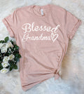 Blessed Grandma Fun Sweet Cute Gift - Adult & Kids T-Shirts, Sweatshirts & Hoodies apparel design preview 1