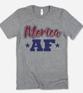 Merica Af Patriotic America USA Fun July 4th - Adult & Kids T-Shirts, Sweatshirts & Hoodies apparel design preview 1