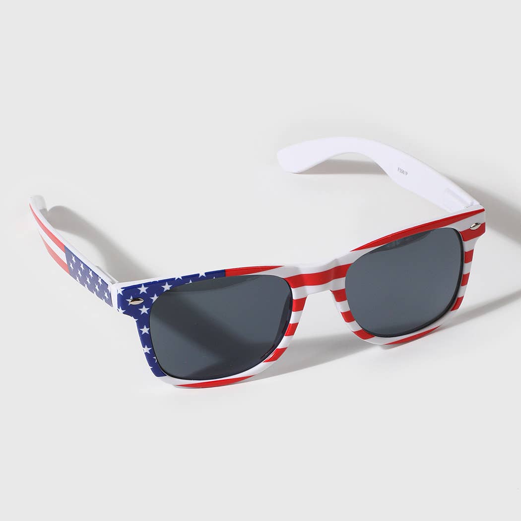 American Flag Sunglasses Patriotic Accessories - Adult & Kids T-Shirts, Sweatshirts & Hoodies apparel design preview 1