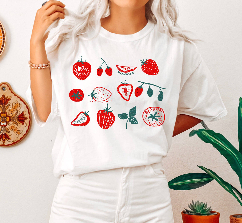 Strawberry Fruit Lover - Adult & Kids T-Shirts, Sweatshirts & Hoodies apparel design preview 1