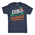 Dibs On the Redhead Men's - Adult & Kids T-Shirts, Sweatshirts & Hoodies apparel design preview 1