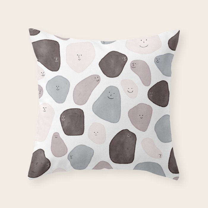Funny Shapes Throw Pillow Gallery Image 6 - Adult & Kids T-Shirts, Sweatshirts & Hoodies apparel design preview 1