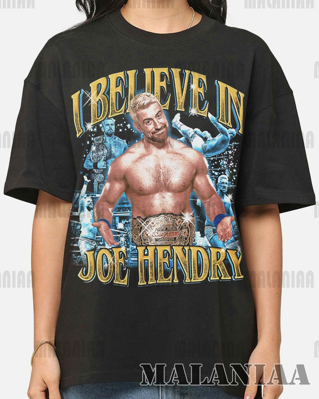 Vintage Joe Hendry Fan Collection - Adult & Kids T-Shirts, Sweatshirts & Hoodies apparel design preview 1
