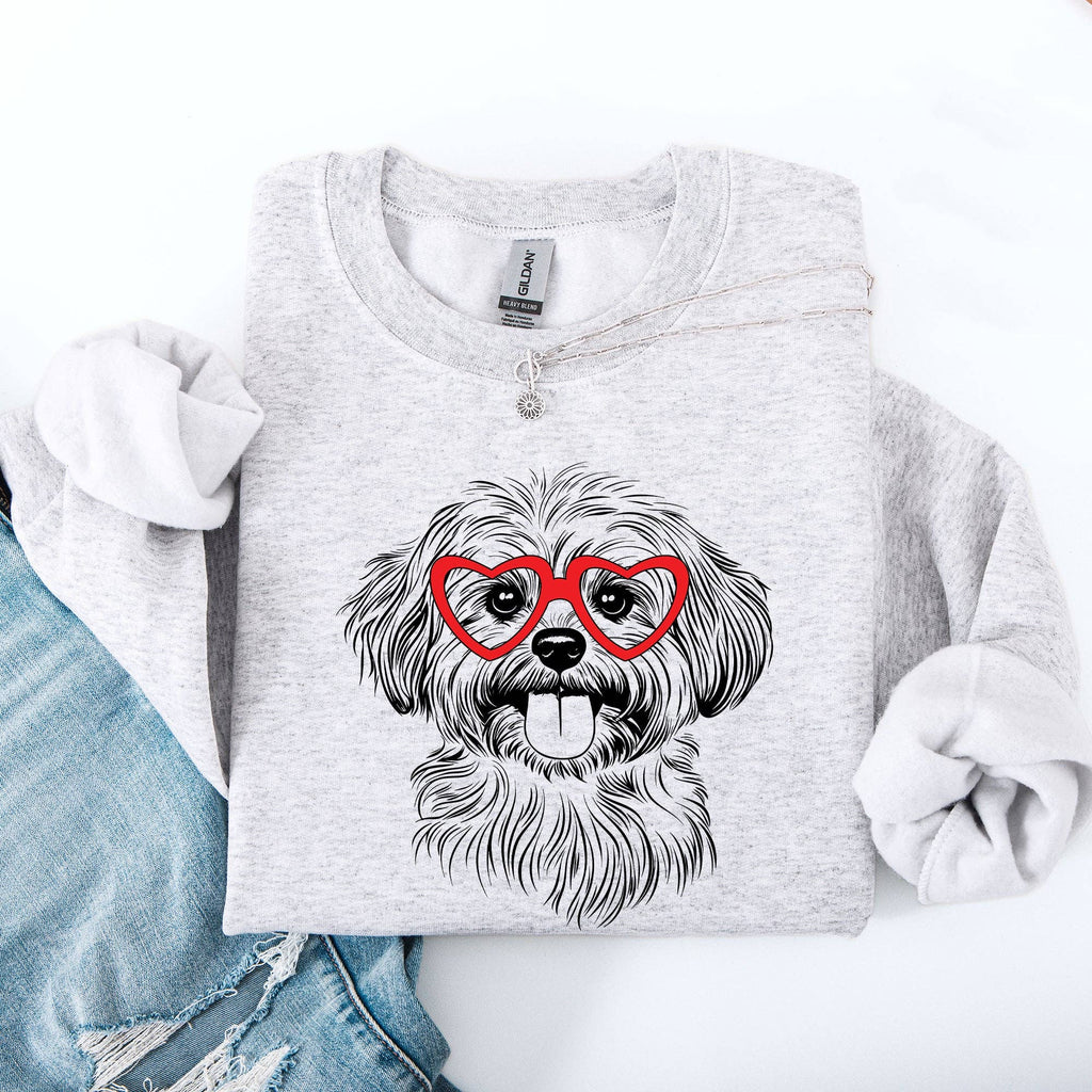 Havanese, Pet, Dog Breed, Valentine's - Adult & Kids T-Shirts, Sweatshirts & Hoodies apparel design preview 1