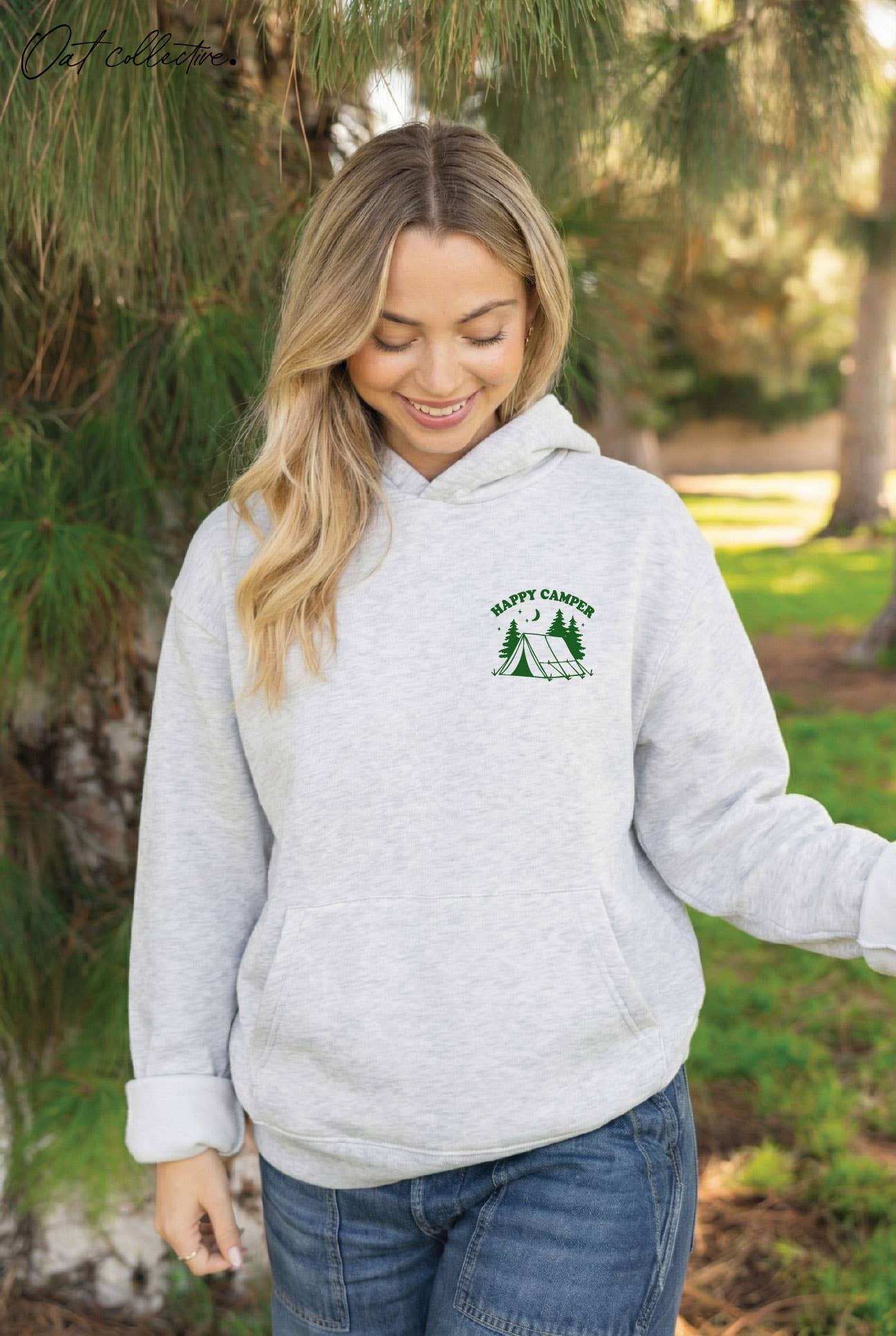 Happy Camper - Adult & Kids T-Shirts, Sweatshirts & Hoodies apparel design preview 1