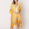Tile Print Summer Kimono with Tassels - Adult & Kids T-Shirts, Sweatshirts & Hoodies apparel design preview 1