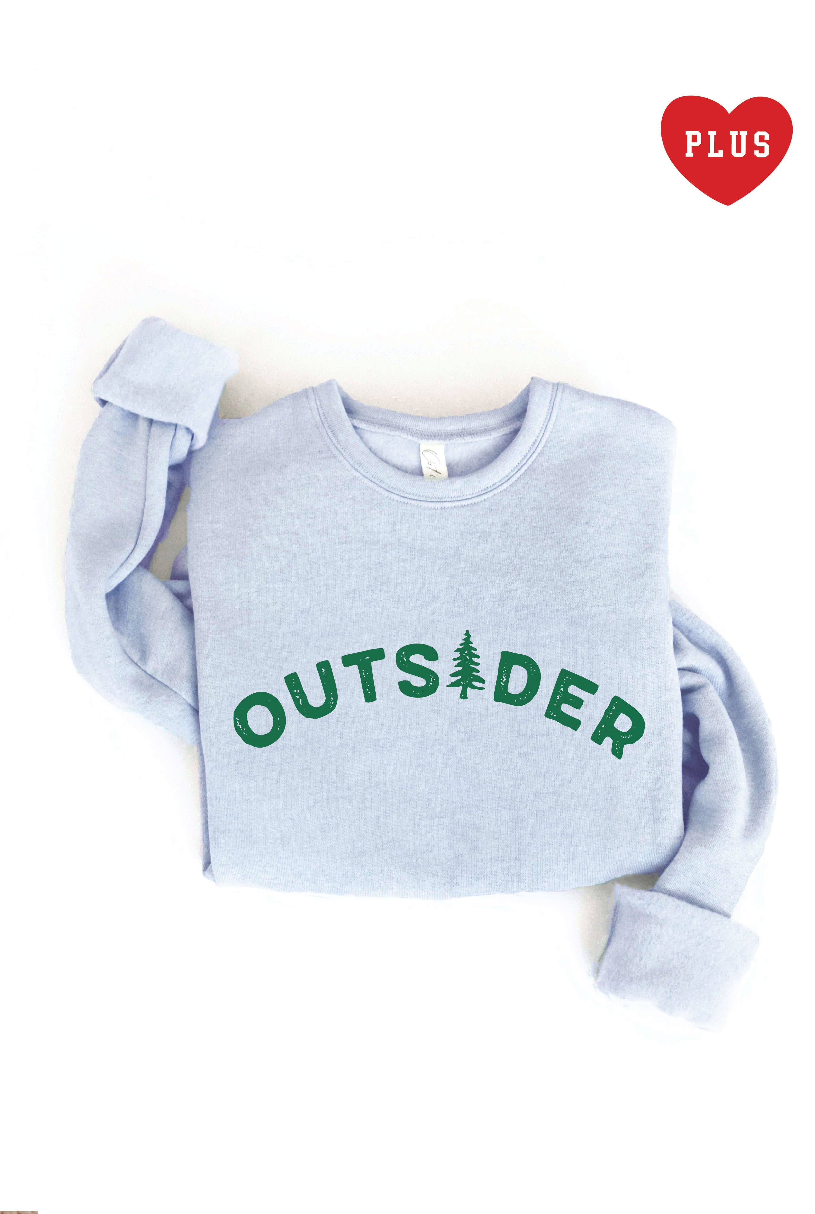 Outsider Plus Graphic - Adult & Kids T-Shirts, Sweatshirts & Hoodies apparel design preview 1