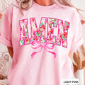 Amen Bow Floral Christian Graphic Gildan - Adult & Kids T-Shirts, Sweatshirts & Hoodies apparel design preview 1