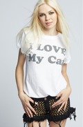 303334 130 I Love My Cat Burn Out Graphic - Adult & Kids T-Shirts, Sweatshirts & Hoodies apparel design preview 1