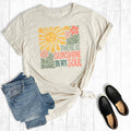 Boho Floral There Is Sunshine Graphic - Adult & Kids T-Shirts, Sweatshirts & Hoodies apparel design preview 1