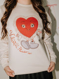Valentine's Day Valentini Heart Natural - Adult & Kids T-Shirts, Sweatshirts & Hoodies apparel design preview 1