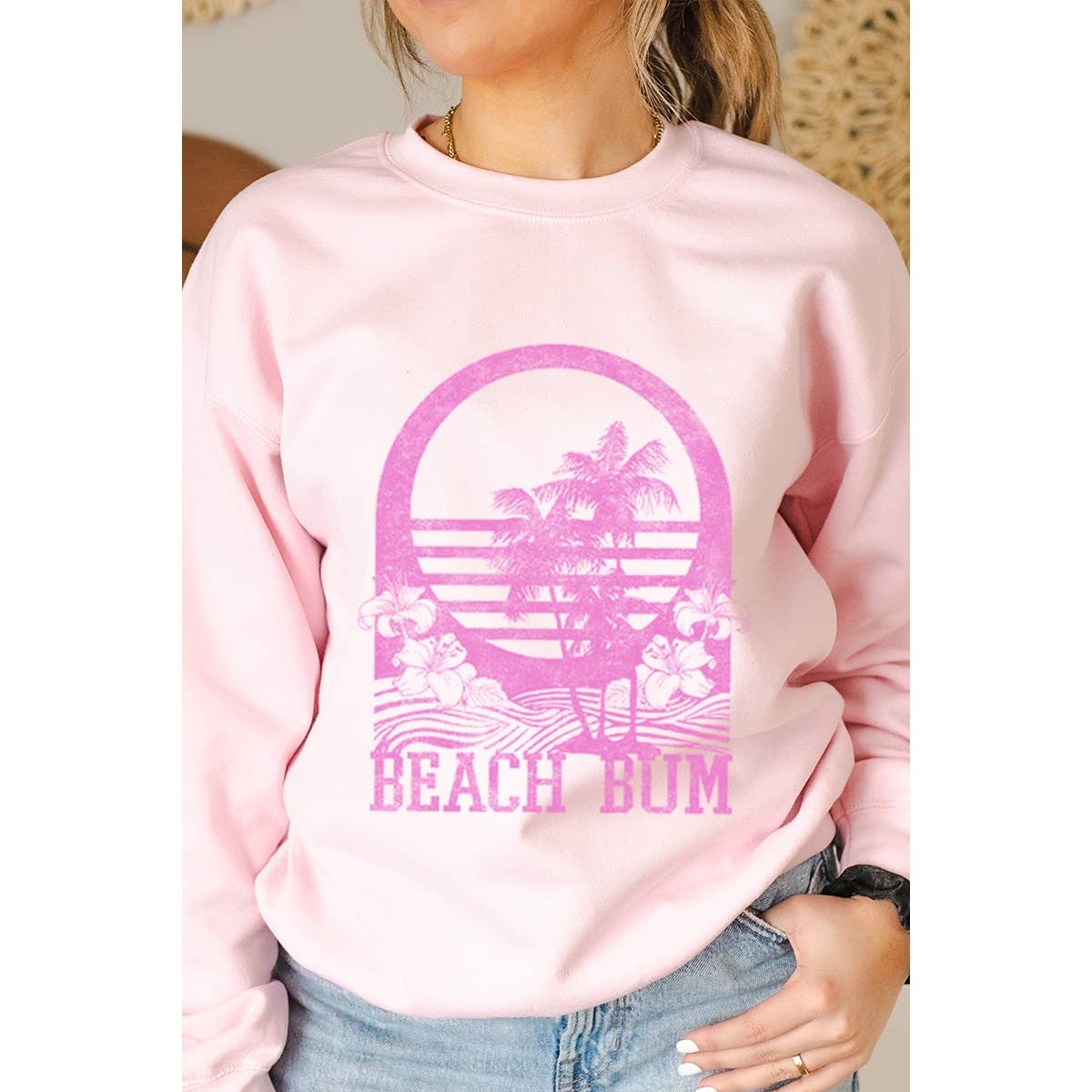 Beach Bum America Vintage Graphic - Adult & Kids T-Shirts, Sweatshirts & Hoodies apparel design preview 1
