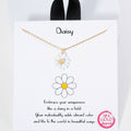 Daisy Flower Pendant Necklace - Adult & Kids T-Shirts, Sweatshirts & Hoodies apparel design preview 1