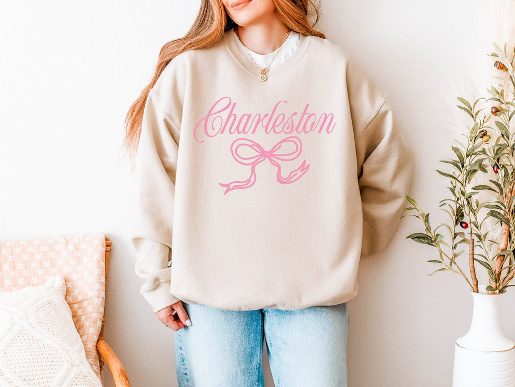 Bow Charleston Custom City - Adult & Kids T-Shirts, Sweatshirts & Hoodies apparel design preview 1