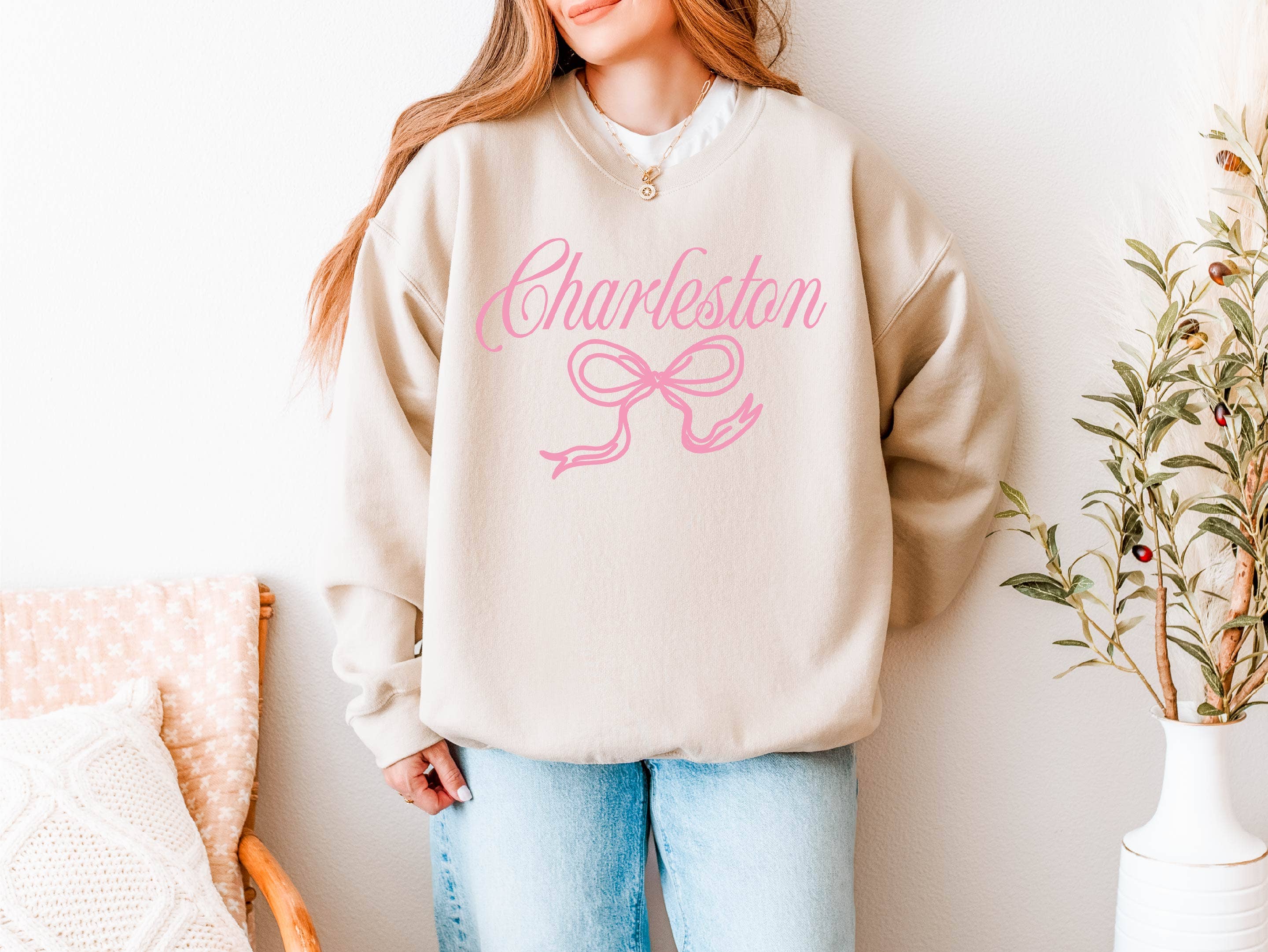 Bow Charleston Custom City - Adult & Kids T-Shirts, Sweatshirts & Hoodies apparel design preview 1