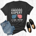 Fireworks Expert - Adult & Kids T-Shirts, Sweatshirts & Hoodies apparel design preview 1