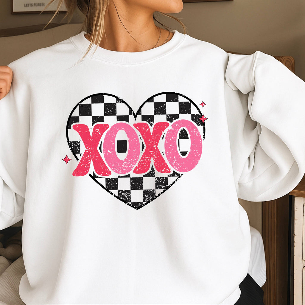 Xoxo Valentine Gildan Brand - Adult & Kids T-Shirts, Sweatshirts & Hoodies apparel design preview 1