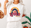 Loved Romans 5:8 Botanical - Adult & Kids T-Shirts, Sweatshirts & Hoodies apparel design preview 1
