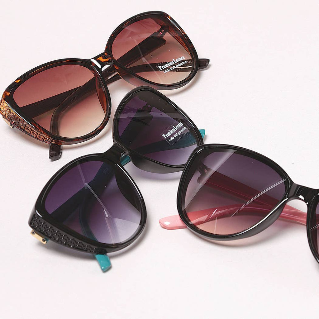 Round Cateye Bold Frame Sunglasses - Adult & Kids T-Shirts, Sweatshirts & Hoodies apparel design preview 1