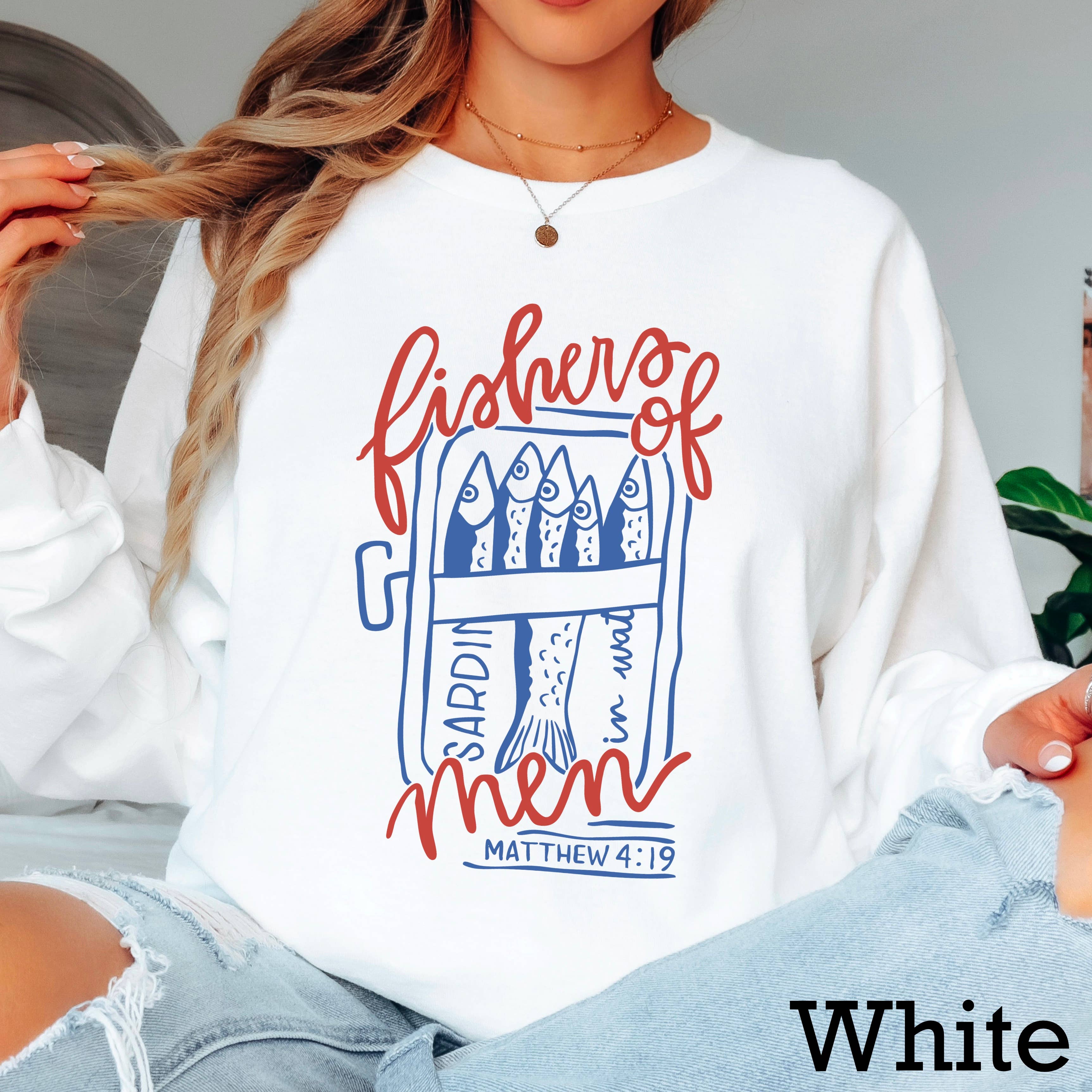 Fishers of Men Christian - Adult & Kids T-Shirts, Sweatshirts & Hoodies apparel design preview 1