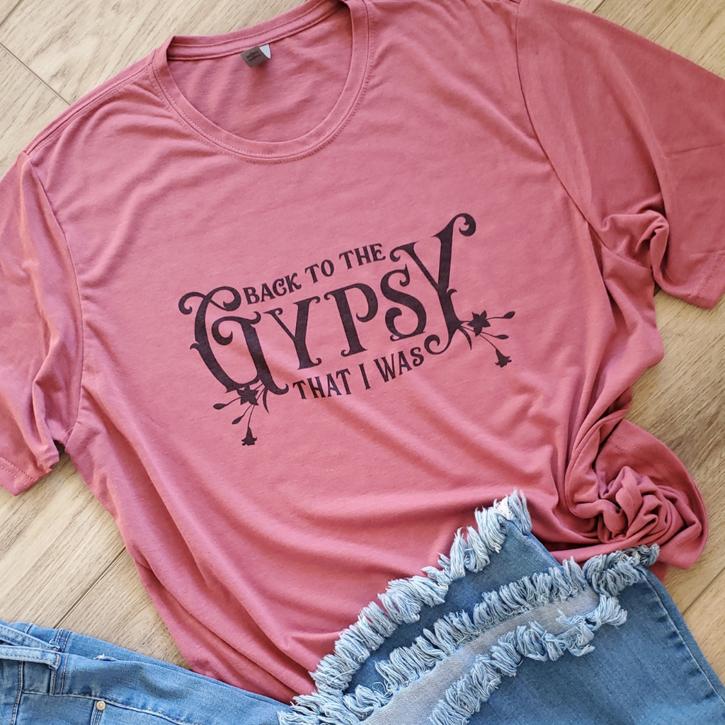 Back To the Gypsy That I Was Graphic - Adult & Kids T-Shirts, Sweatshirts & Hoodies apparel design preview 1