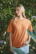 Be Kind Mineral Washed Graphic Top - Adult & Kids T-Shirts, Sweatshirts & Hoodies apparel design preview 1