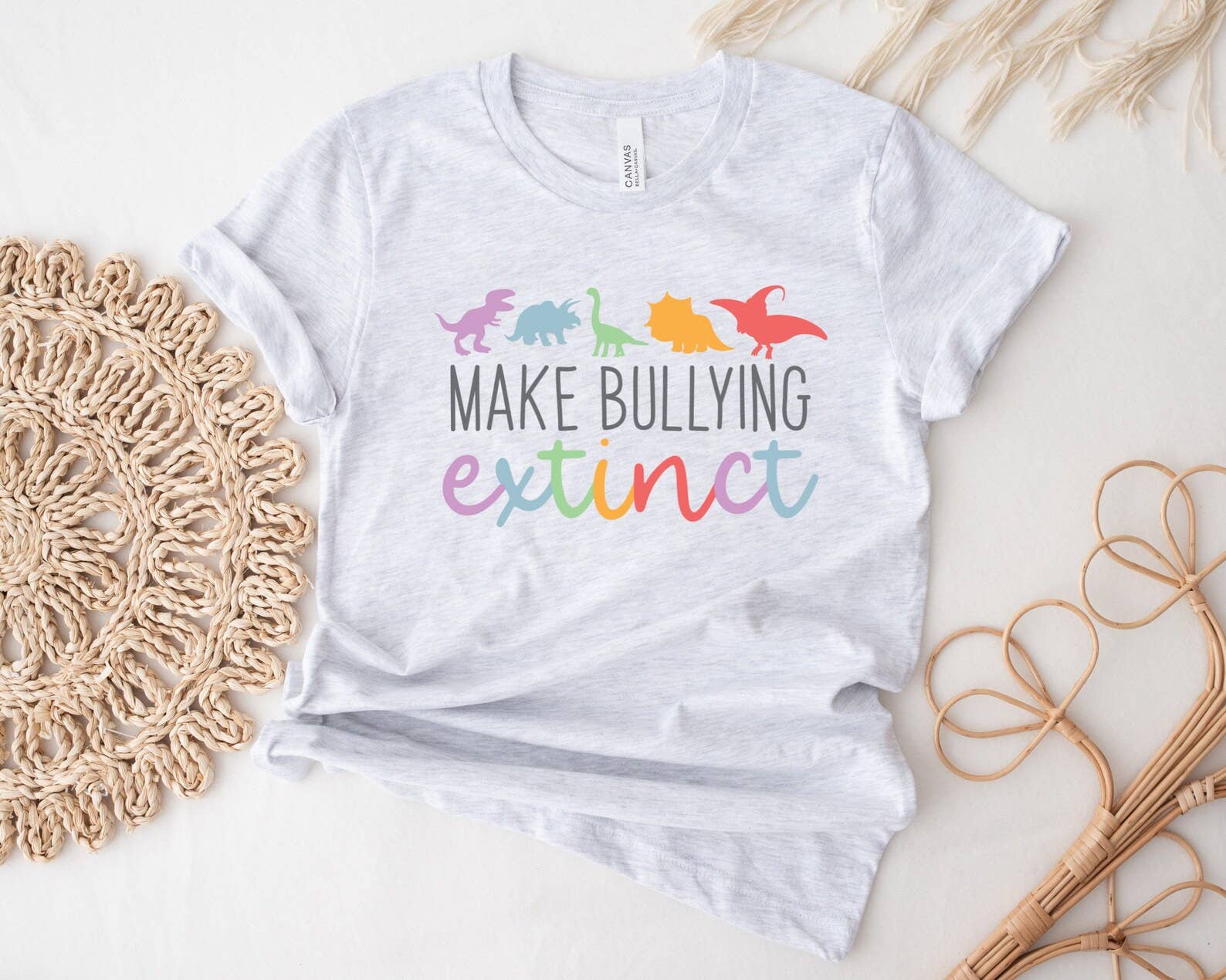 Make Bullying Extinct - Adult & Kids T-Shirts, Sweatshirts & Hoodies apparel design preview 1