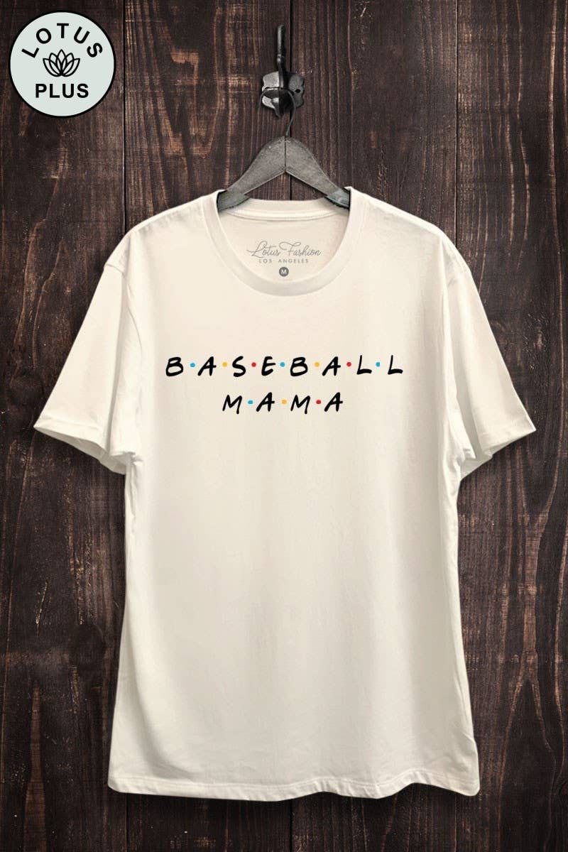 Baseball Mama Graphic Top - Adult & Kids T-Shirts, Sweatshirts & Hoodies apparel design preview 1