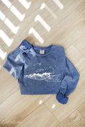 Mightier Than the Waves Mineral Washed Graphic - Adult & Kids T-Shirts, Sweatshirts & Hoodies apparel design preview 1