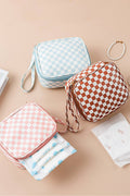 ..SI-26551 Checkered Cosmetic Makeup Travel Case - Adult & Kids T-Shirts, Sweatshirts & Hoodies apparel design preview 1