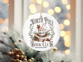 North Pole Book Clue Reading Christmas Ornament - Adult & Kids T-Shirts, Sweatshirts & Hoodies apparel design preview 1