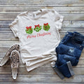 Merry Christmas Mistletoe Sizes XS-2XL - Adult & Kids T-Shirts, Sweatshirts & Hoodies apparel design preview 1