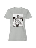 Brooklyn 1834 Wall Print Women's - Adult & Kids T-Shirts, Sweatshirts & Hoodies apparel design preview 1