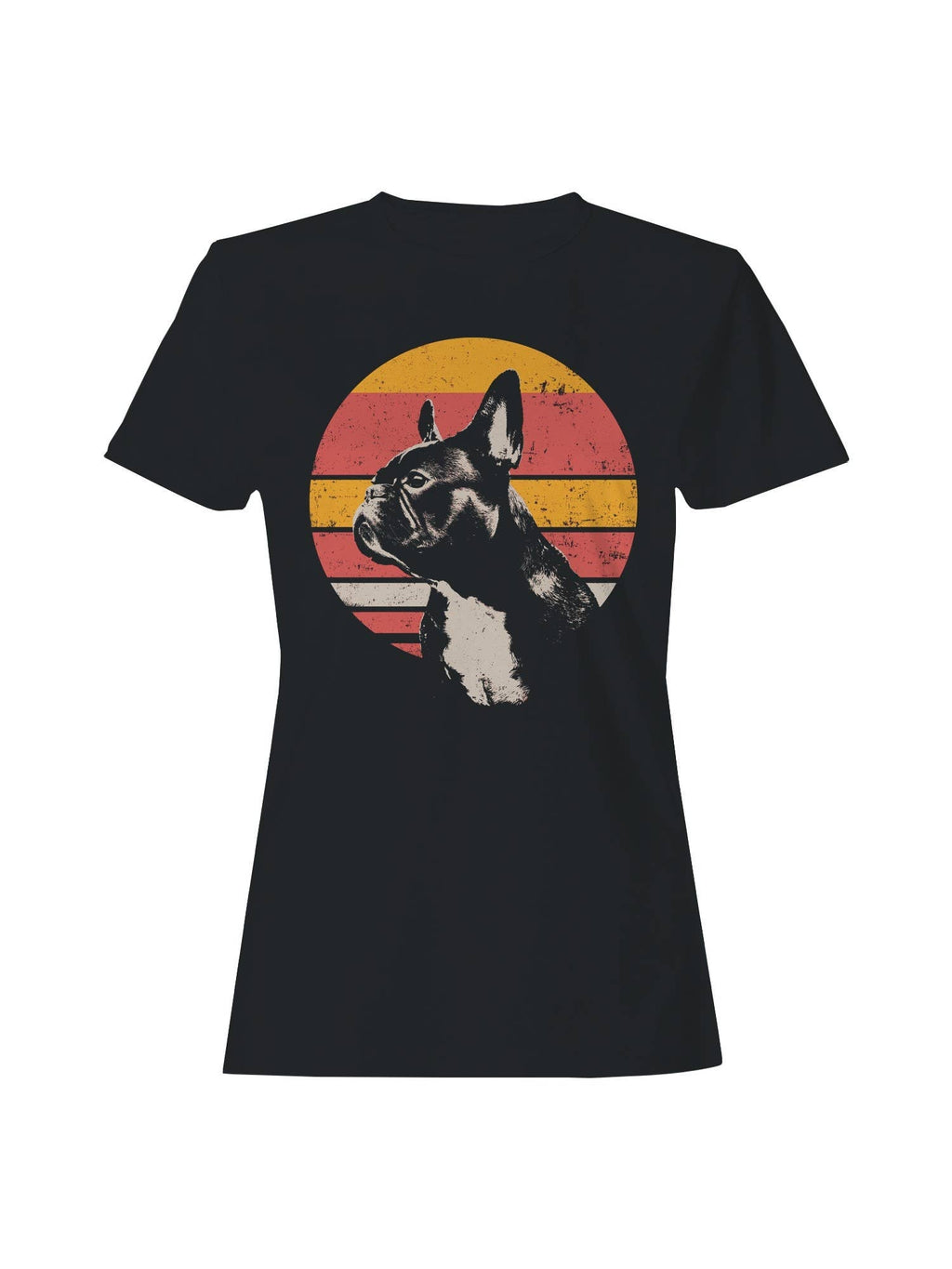 Vintage French Bulldog Art Women's - Adult & Kids T-Shirts, Sweatshirts & Hoodies apparel design preview 1