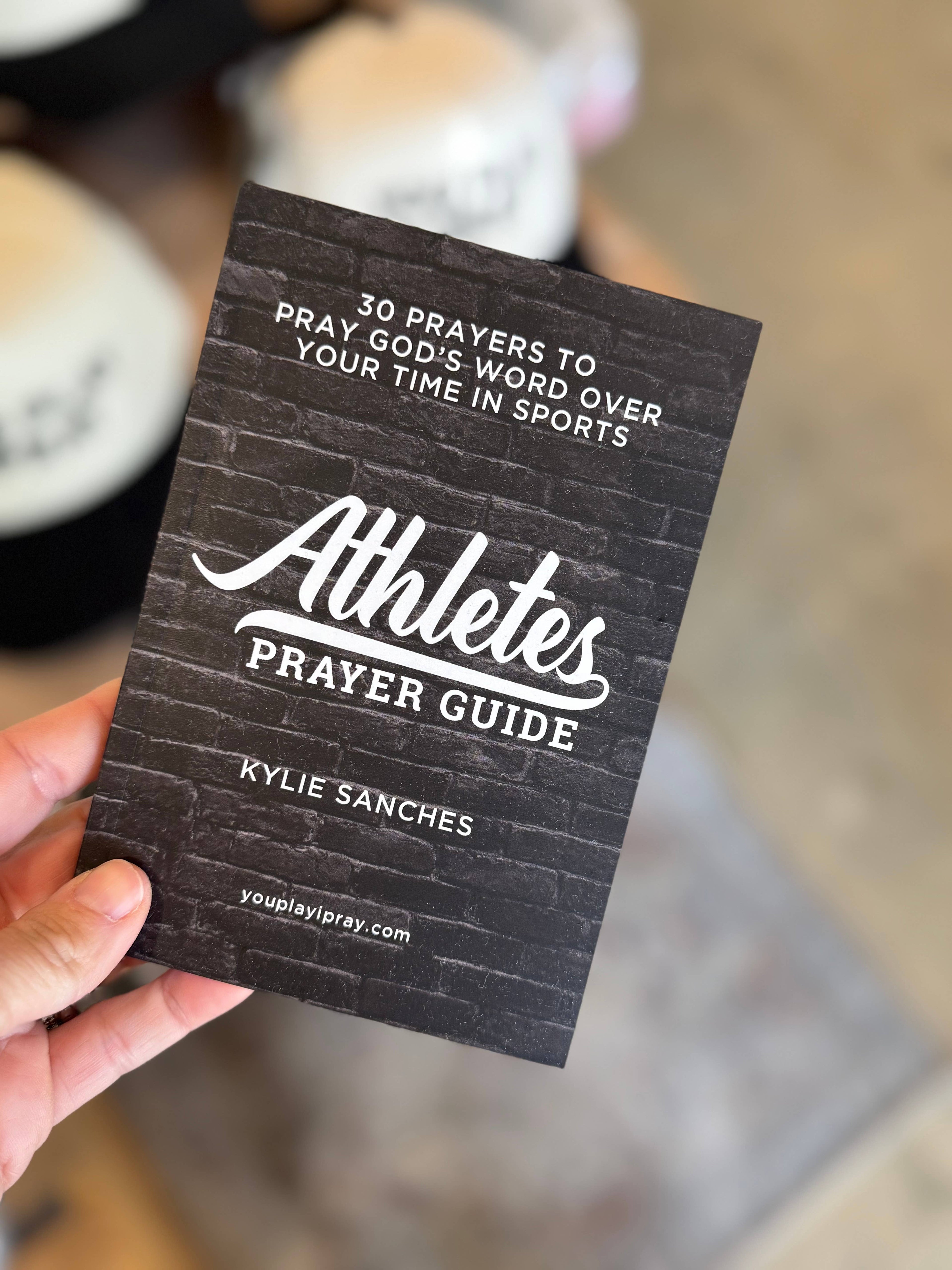Athletes Prayer Guide Book (6) Christian Devotional - Adult & Kids T-Shirts, Sweatshirts & Hoodies apparel design preview 1