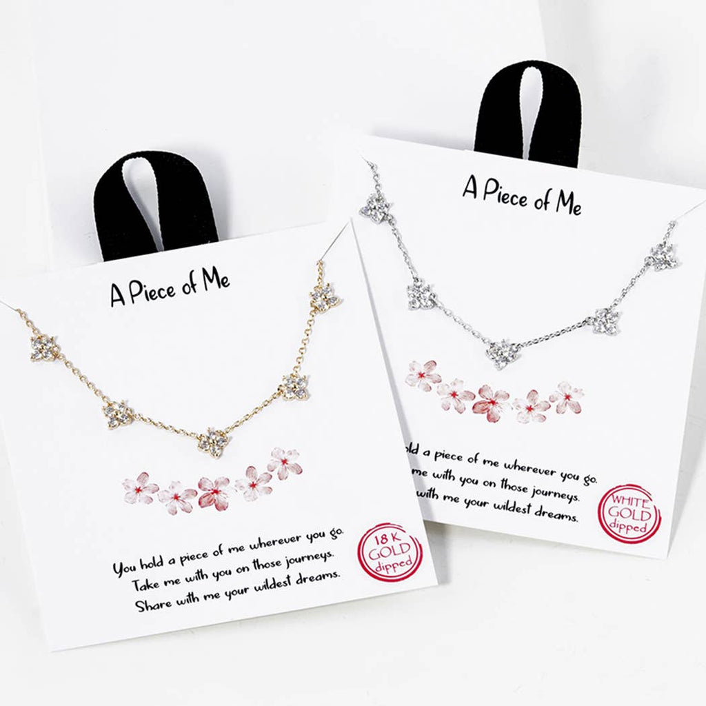 A Piece of Me Cz Flower Station Necklace - Adult & Kids T-Shirts, Sweatshirts & Hoodies apparel design preview 1