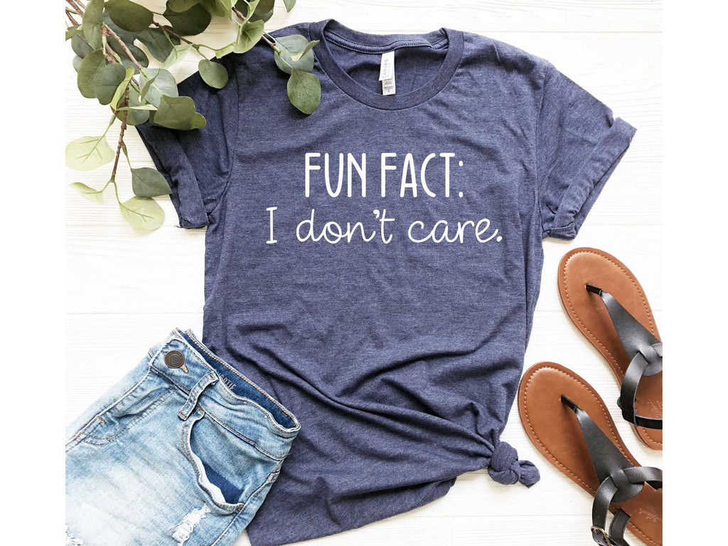 Fun Fact: I Don't Care - Adult & Kids T-Shirts, Sweatshirts & Hoodies apparel design preview 1