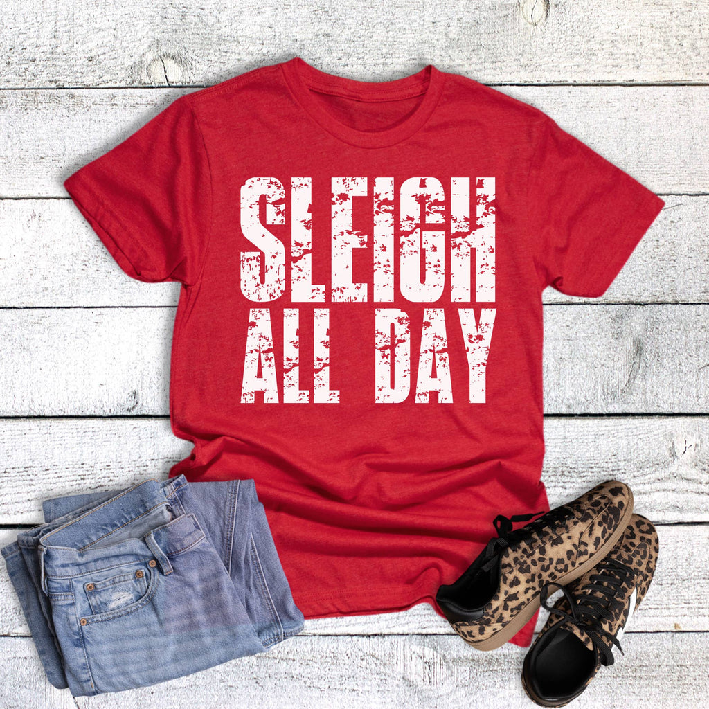 Christmas Sleigh All Day Graphic - Adult & Kids T-Shirts, Sweatshirts & Hoodies apparel design preview 1